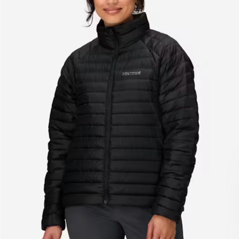 Marmot Women's Small Hype Down Jacket Black Puffer